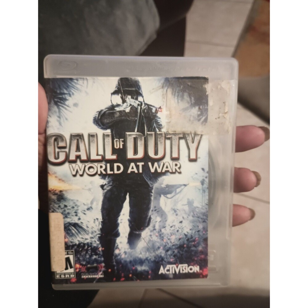 Call of Duty: World at War (Sony PlayStation 3, 2008) Greatest Hits Disc
